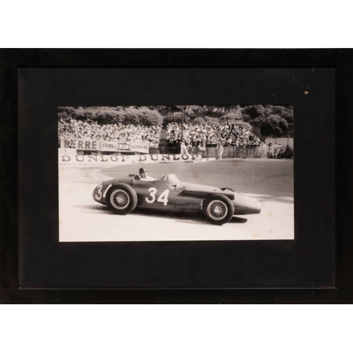 97 - Karl Ludvigsen. Phil Hill. Ferrari Dino 156 and Drivers at Work (3)A limited edition monochrome prin... 