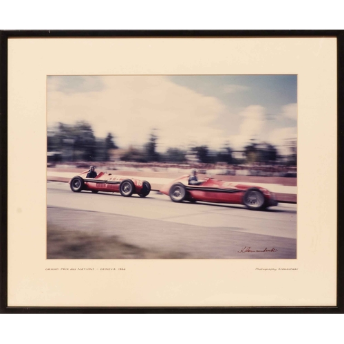 99 - GP des Nations, Geneva 1946, by Louis KlemantaskiA fine Louis Kemantaski monochrome image taken at t... 