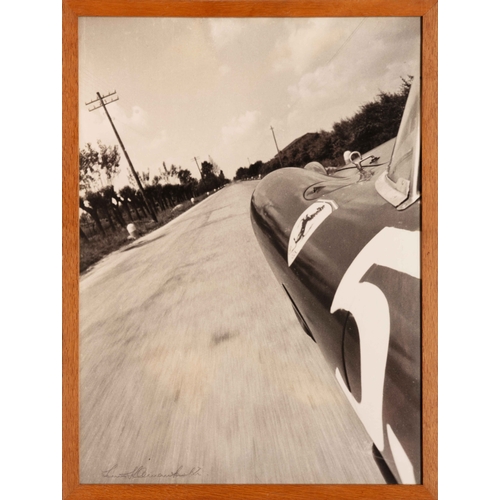 100 - Klemantaski in The Passenger Seat. Peter Collins Ferrari 335S, Mille Miglia 1957. A distinctive and ... 