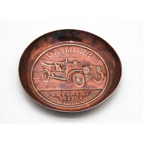 177 - Five Mixed Ashtrays related to Daimler, B.M.C. Aston Martin, Pininfarina and Lucas King of the Road.... 