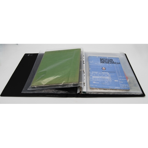 Folder relating to BRM Racing CarsA folder relating to BRM Racing Cars ...