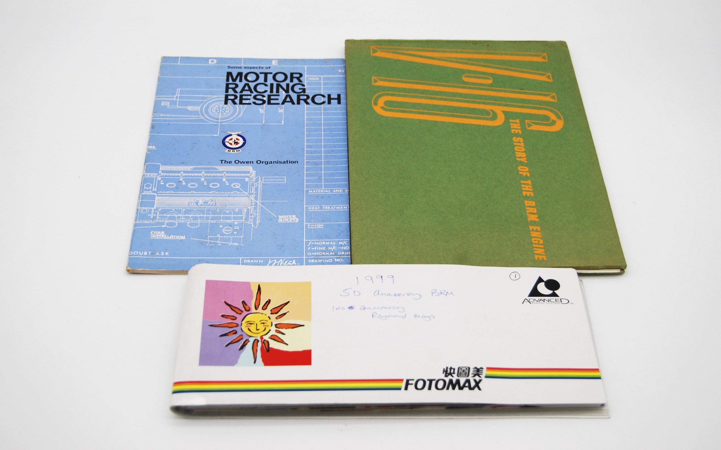 Folder relating to BRM Racing CarsA folder relating to BRM Racing Cars ...
