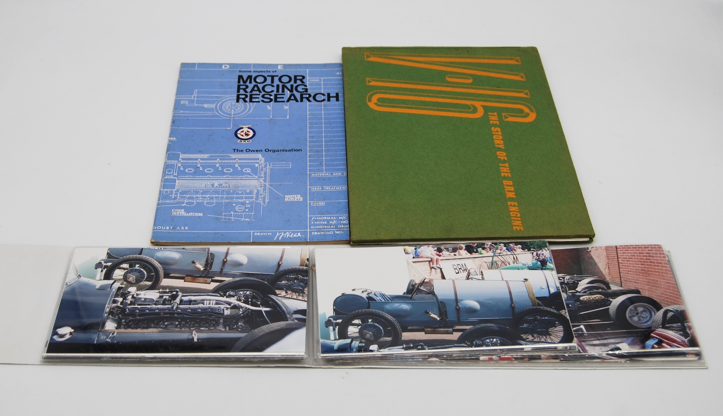 Folder relating to BRM Racing CarsA folder relating to BRM Racing Cars ...