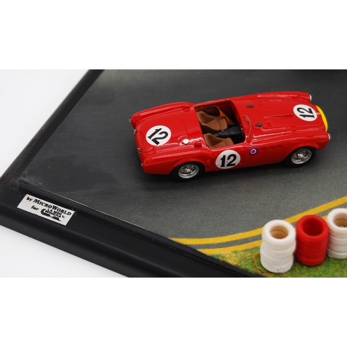 83 - Three Boxed 1:43 Maserati Models, Two 1:43 DioramasA 1:43 Maserati Tipo 151, a 1:43 Silver Maserati ... 