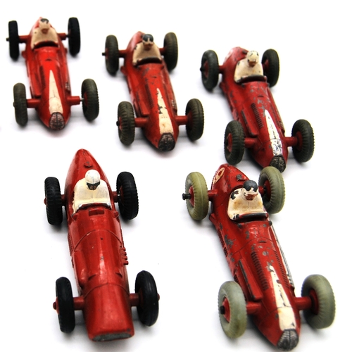 89 - Fifteen Early Diecast Grand Prix Maseratis, and one FerrariA mixed lot of fifteen early die cast Gra... 