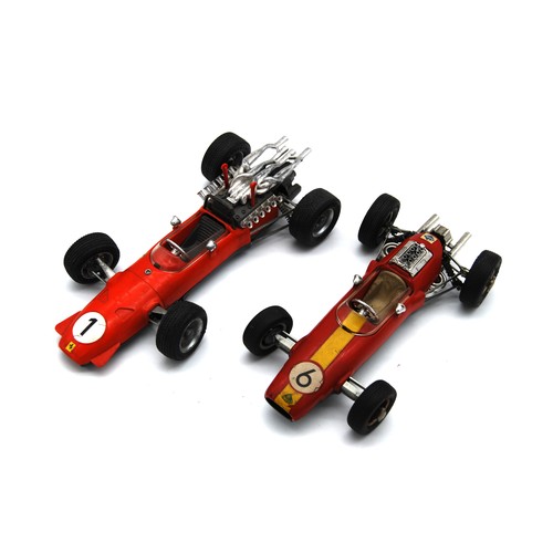 94 - Two Schuco 1960s Grand Prix Cars With Original Boxes (2)A Ferrari Formula 2 no.1073 and a Lotus Clim... 