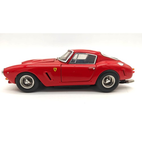 82 - A 1:43 Maserati 300S, 250GT SWB and 250GTO KitA 1/43 scale Maserati 300S, a 1/24th Ferrari 250GT SWB... 