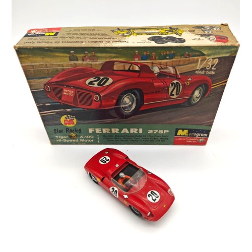 84 - Twelve 1:43 Scale Brumm Maserati Grand Prix Cars, and a Monogram Ferrari 275P Slot Car (13)Twelve 1:... 