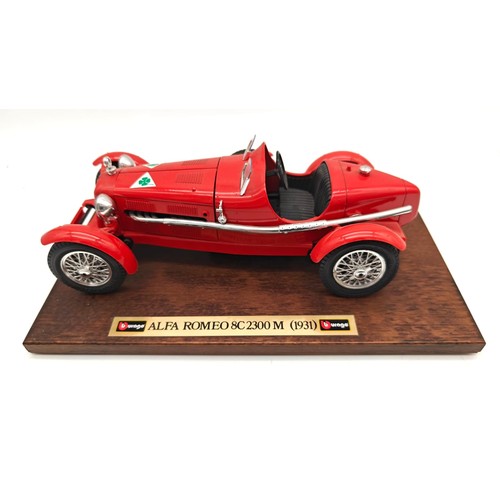 87 - Ten Alfa Romeo Road, Racing and GT Models.A mixed lot of ten models of Alfa Romeo road, racing and G... 
