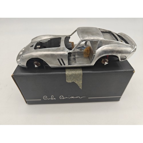 82 - A 1:43 Maserati 300S, 250GT SWB and 250GTO KitA 1/43 scale Maserati 300S, a 1/24th Ferrari 250GT SWB... 
