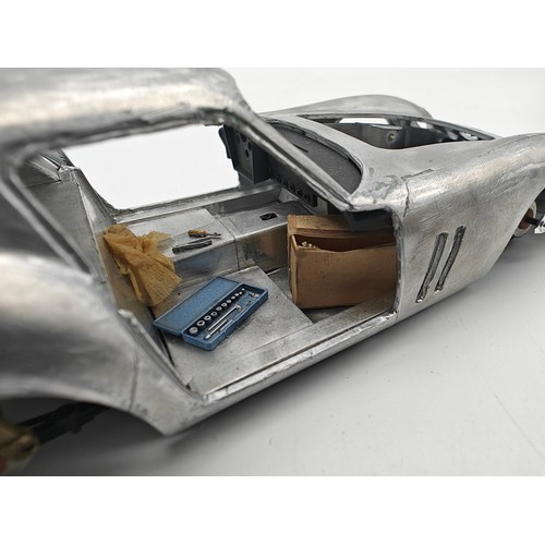 82 - A 1:43 Maserati 300S, 250GT SWB and 250GTO KitA 1/43 scale Maserati 300S, a 1/24th Ferrari 250GT SWB... 