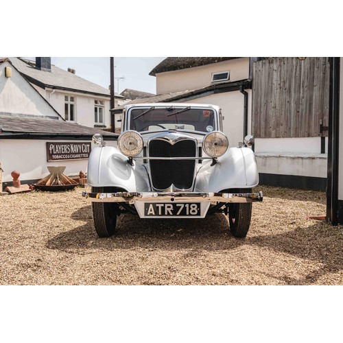 414 - 1937 Riley 1.5 Litre Kestrel                           Registration Number: ATR 718Chassis Number: 2... 