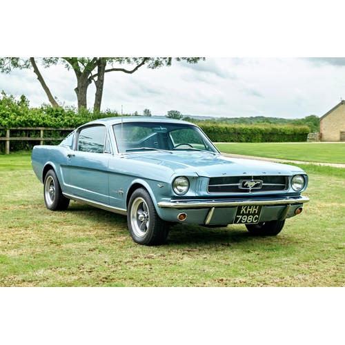 420 - 1965 Ford Mustang 289 Fastback                  Registration: KHH 798CChassis Number: 5R09C256048Rec... 