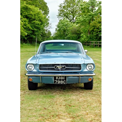 420 - 1965 Ford Mustang 289 Fastback                  Registration: KHH 798CChassis Number: 5R09C256048Rec... 