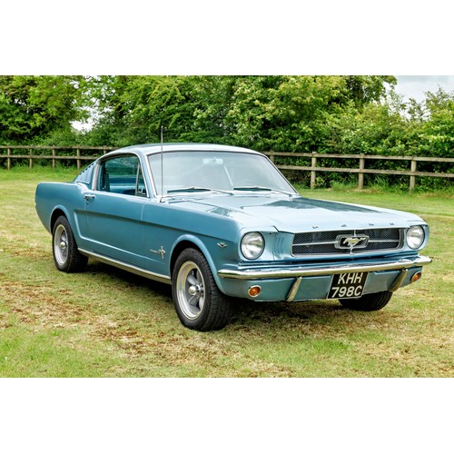 420 - 1965 Ford Mustang 289 Fastback                  Registration: KHH 798CChassis Number: 5R09C256048Rec... 