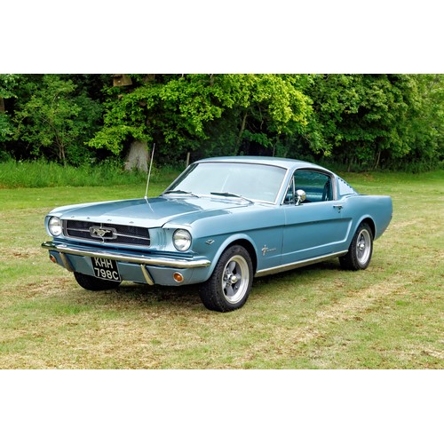 420 - 1965 Ford Mustang 289 Fastback                  Registration: KHH 798CChassis Number: 5R09C256048Rec... 