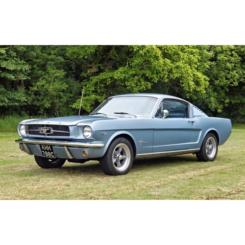 420 - 1965 Ford Mustang 289 Fastback                  Registration: KHH 798CChassis Number: 5R09C256048Rec... 