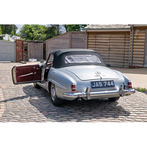 431 - 1958 Mercedes-Benz 190 SL                        Registration Number: JAS 744Chassis Number: 1210408... 