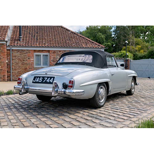 431 - 1958 Mercedes-Benz 190 SL                        Registration Number: JAS 744Chassis Number: 1210408... 