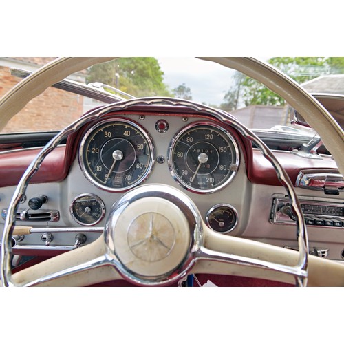 431 - 1958 Mercedes-Benz 190 SL                        Registration Number: JAS 744Chassis Number: 1210408... 