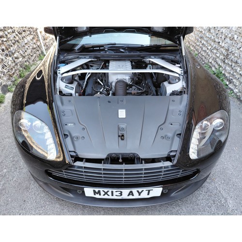 421 - 2013 Aston-Martin V8 Vantage Coupe              Chassis Number: SCFEJBAK8DGC17604Registration Number... 