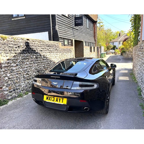 421 - 2013 Aston-Martin V8 Vantage Coupe              Chassis Number: SCFEJBAK8DGC17604Registration Number... 