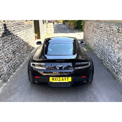 421 - 2013 Aston-Martin V8 Vantage Coupe              Chassis Number: SCFEJBAK8DGC17604Registration Number... 