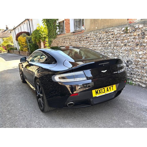 421 - 2013 Aston-Martin V8 Vantage Coupe              Chassis Number: SCFEJBAK8DGC17604Registration Number... 