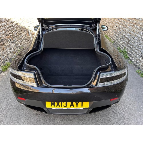 421 - 2013 Aston-Martin V8 Vantage Coupe              Chassis Number: SCFEJBAK8DGC17604Registration Number... 