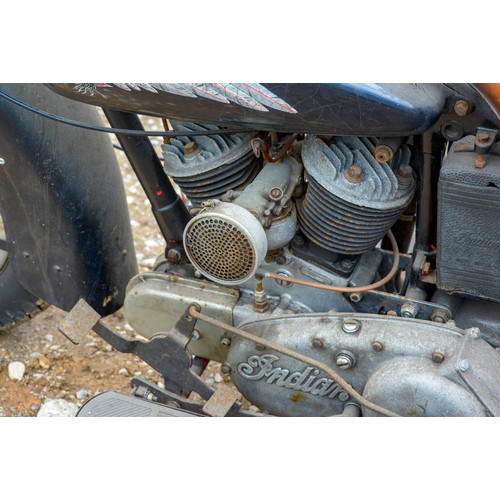 441 - 1937 Indian Sport Scout 750cc                        Registration Number: JN1000Frame Number: 637277... 
