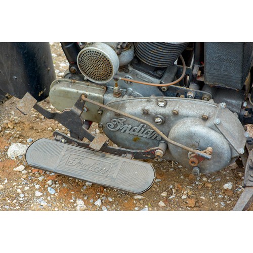 441 - 1937 Indian Sport Scout 750cc                        Registration Number: JN1000Frame Number: 637277... 