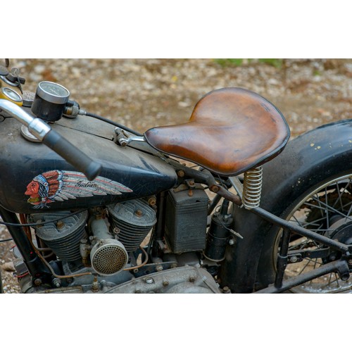 441 - 1937 Indian Sport Scout 750cc                        Registration Number: JN1000Frame Number: 637277... 