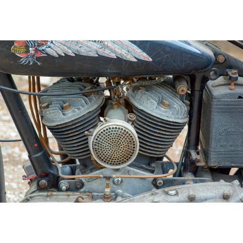 441 - 1937 Indian Sport Scout 750cc                        Registration Number: JN1000Frame Number: 637277... 