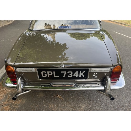 439 - 1971 Jaguar XJ6 Series 1 4.2 SWB Saloon       Registration Number: GPL 734KChassis Number: 1L19745BW... 