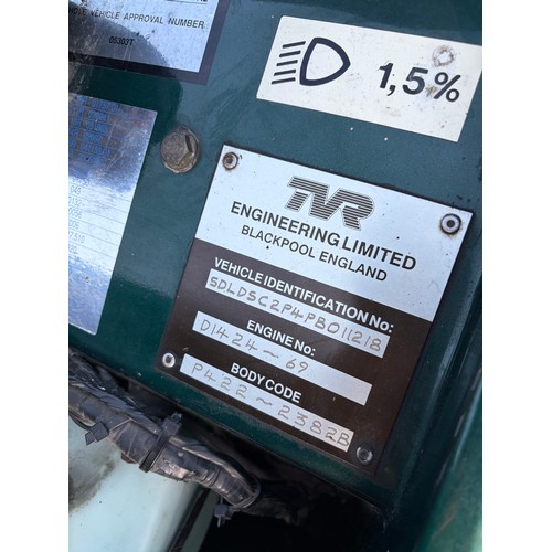 403 - 1993 TVR S4C / 290S                                     Registration Number: TVR 54CChassis Number: ... 