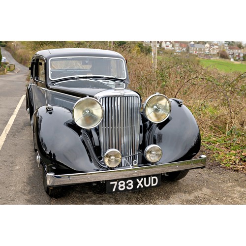 415 - 1948 Jaguar Mark IV 3.5 Litre Saloon Registration Number: 783 XUDChassis Number: 612873Recorded Mile... 