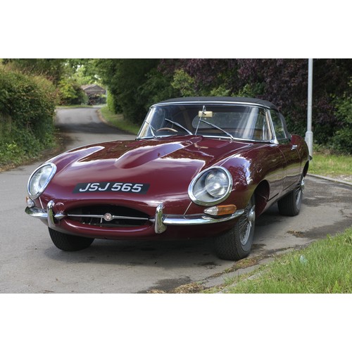 417 - 1962 Jaguar E-Type Series 1 Roadster              Chassis Number: 877270Registration Number: JSJ 565... 