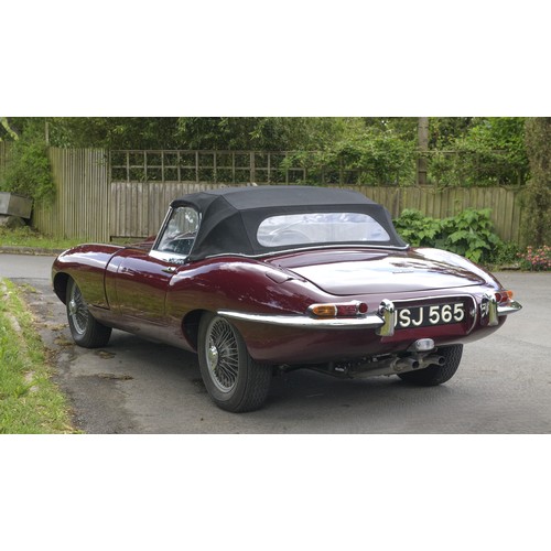 417 - 1962 Jaguar E-Type Series 1 Roadster              Chassis Number: 877270Registration Number: JSJ 565... 