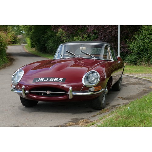 417 - 1962 Jaguar E-Type Series 1 Roadster              Chassis Number: 877270Registration Number: JSJ 565... 