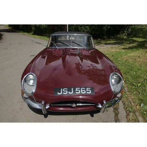 417 - 1962 Jaguar E-Type Series 1 Roadster              Chassis Number: 877270Registration Number: JSJ 565... 