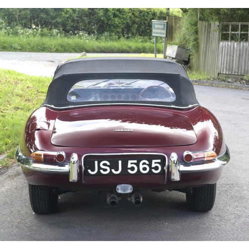 417 - 1962 Jaguar E-Type Series 1 Roadster              Chassis Number: 877270Registration Number: JSJ 565... 