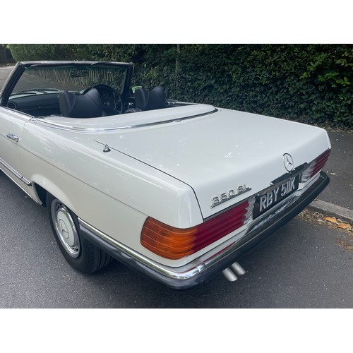 430 - 1972 Mercedes-Benz 350SL                           Registration Number: RBY 511KChassis Number: 1070... 