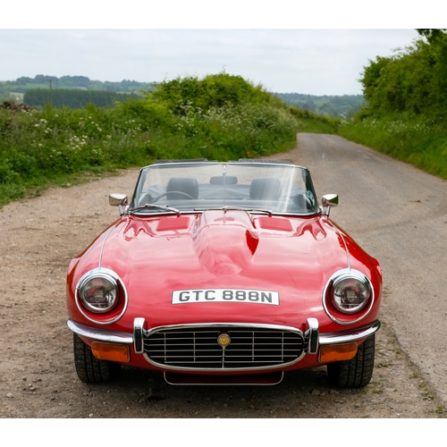 416 - 1975 Jaguar E-Type Series III V12 Roadster     Registration Number: GTC 888NChassis Number: 1 S 2488... 