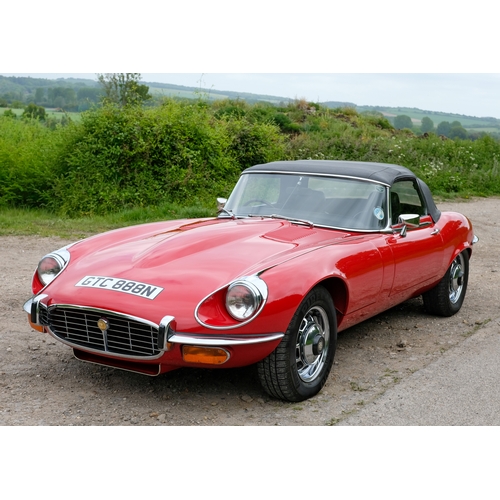 416 - 1975 Jaguar E-Type Series III V12 Roadster     Registration Number: GTC 888NChassis Number: 1 S 2488... 