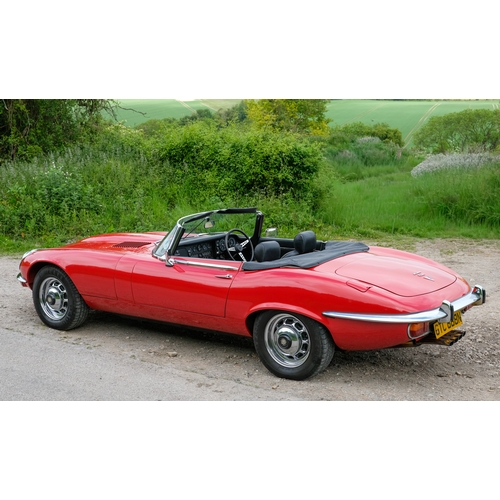 416 - 1975 Jaguar E-Type Series III V12 Roadster     Registration Number: GTC 888NChassis Number: 1 S 2488... 