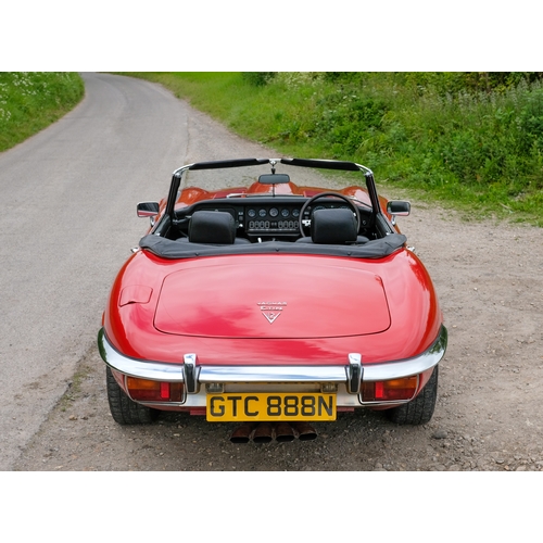 416 - 1975 Jaguar E-Type Series III V12 Roadster     Registration Number: GTC 888NChassis Number: 1 S 2488... 