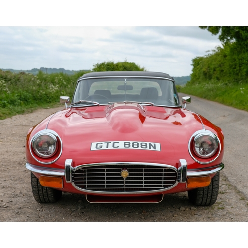 416 - 1975 Jaguar E-Type Series III V12 Roadster     Registration Number: GTC 888NChassis Number: 1 S 2488... 