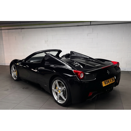 434 - 2014 Ferrari 458 SpiderRegistration: RO14 VJNChassis Number: TBARecorded Mileage: 45,714 miles- High... 