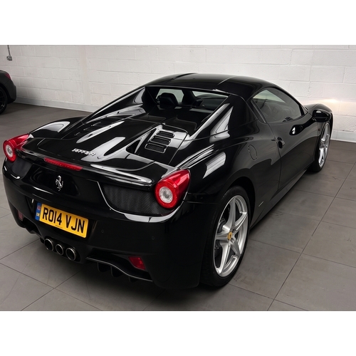 434 - 2014 Ferrari 458 SpiderRegistration: RO14 VJNChassis Number: TBARecorded Mileage: 45,714 miles- High... 