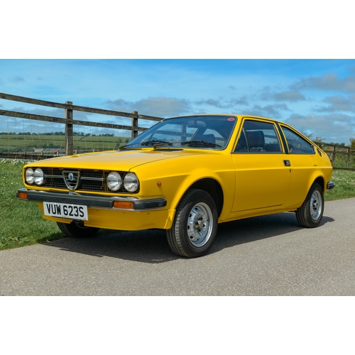 402 - 1978 Alfa Romeo Alfasud Sprint           Registration Number: VUW 6235Chassis Number: TBARecorded Mi... 